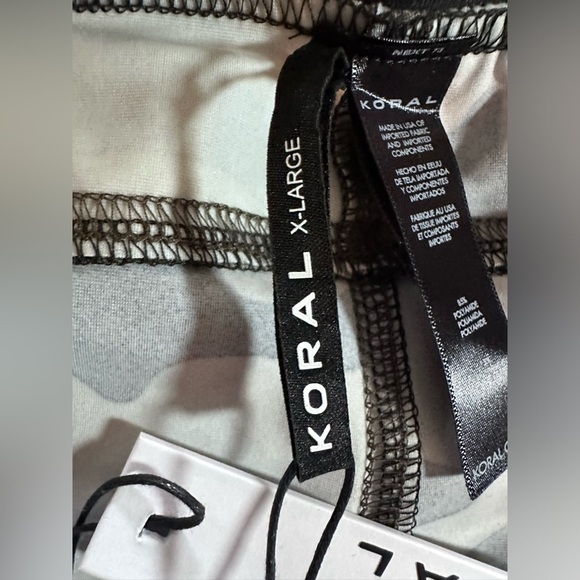 NWT MENS Koral Camo Print Emblem Crop Legging Men XL - Picture 4 of 9